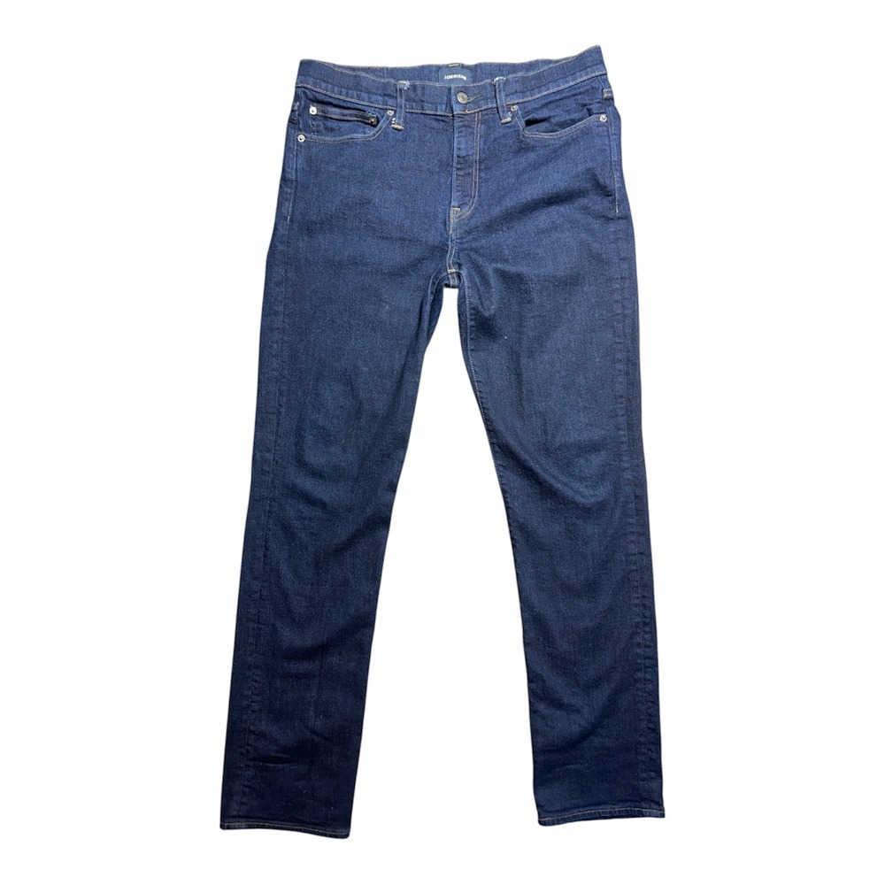 J.Crew Kurabo Japanese Denim Jeans Mens 34x34 Indigo Blue‎ Straight Leg 484